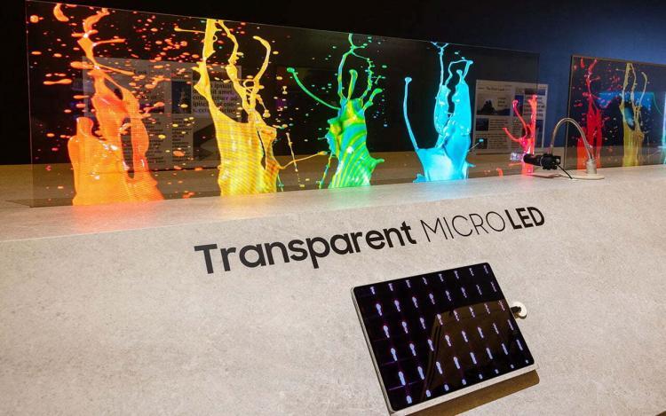 World's First Transparent MicroLED TV from Samsung