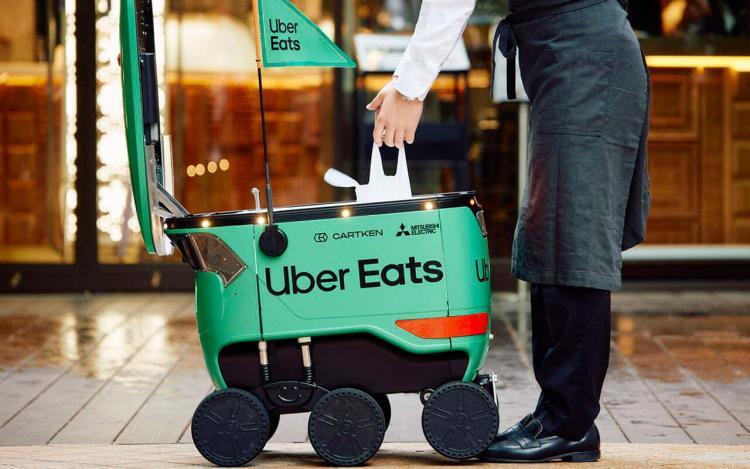 Uber Eats to Start Delivery with Cartken Robots in Japan