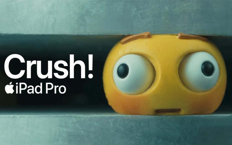 Apple's Controversial iPad Pro Ad Ends with “Apology”
