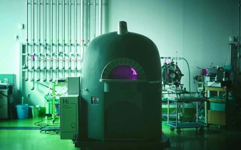 Toyota Produces Hydrogen-Powered Pizza Oven 6