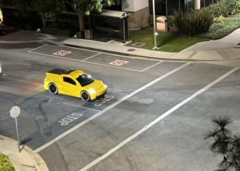 Tesla Robotaxi Appeared in Camouflage