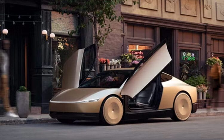 Tesla Unveils Cybercab Robotaxi 1