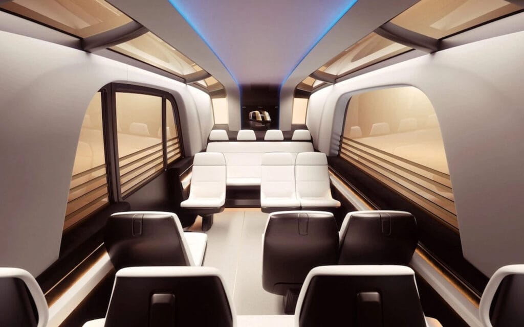 Tesla's New Autonomous Van Robovan Unveiled 5