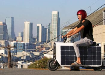 Lightfoot Scooter with Solar Panel
