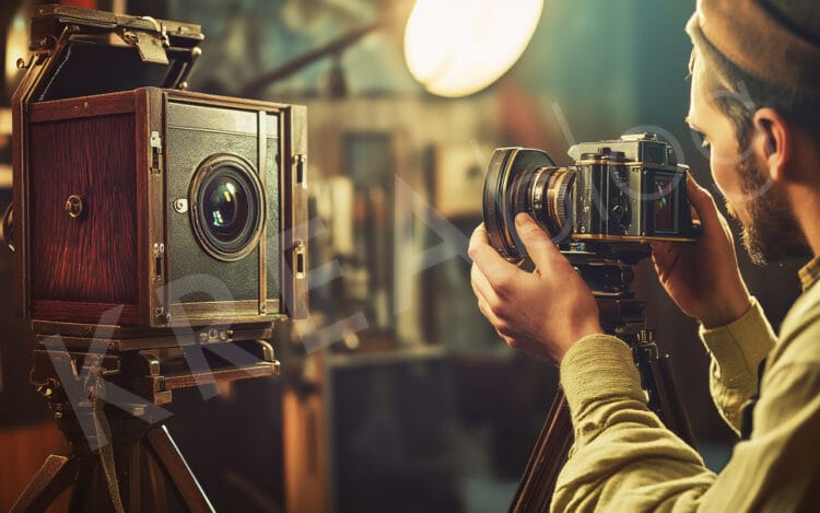 The First Photo and Camera in the World 1