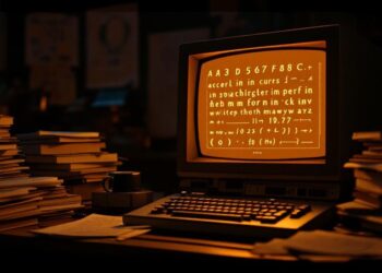 The First Digital Font Ever Designed