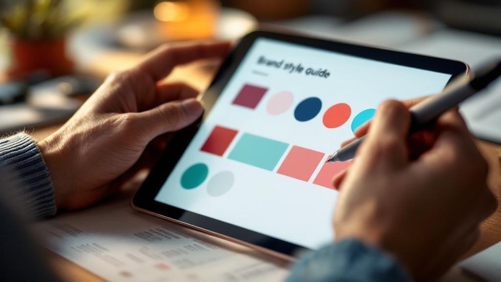 Saturated Color in Digital Branding Works